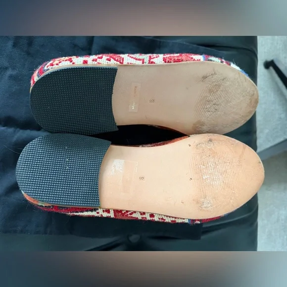 Artemis Silk and Wool Kilim loafers - Picture 7 of 9